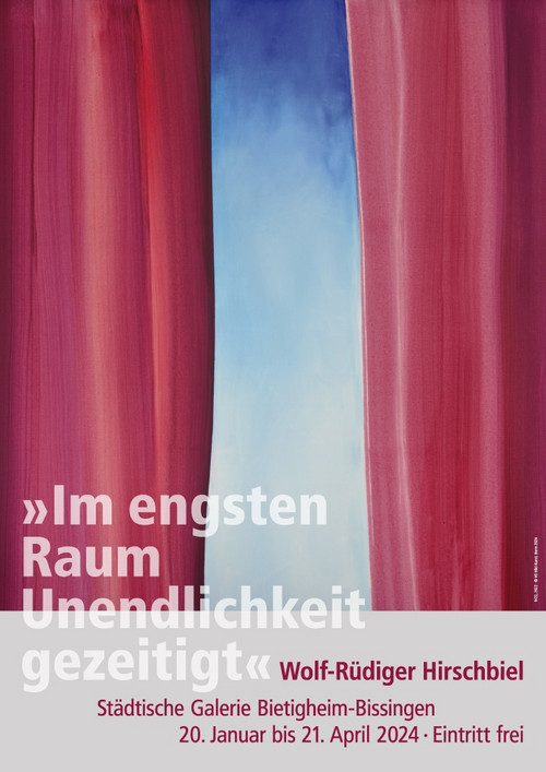 Studioausstellung: »Im engsten Raum Unendlichkeit gezeitigt« Wolf-Rüdiger Hirschbiel